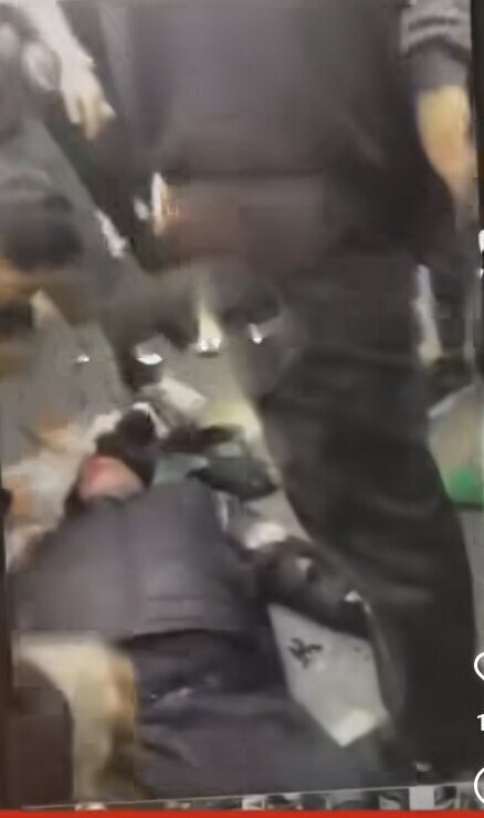 عکس | نخستین تصویر از تیرخوردن گنده‌لات تهران