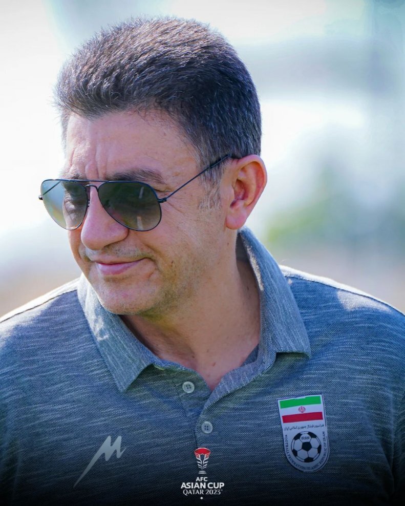 عکس | تیپ جدید قلعه نویی در تمرین تیم ملی عکس | تیپ جدید قلعه نویی در تمرین تیم ملی