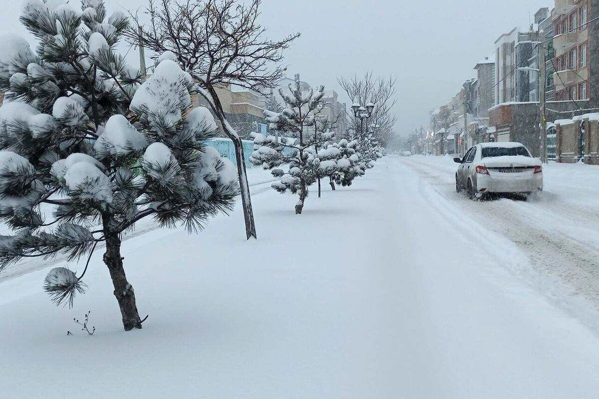 بارش سنگین برف و باران در این مناطق امروز ۱۳ بهمن‌ماه