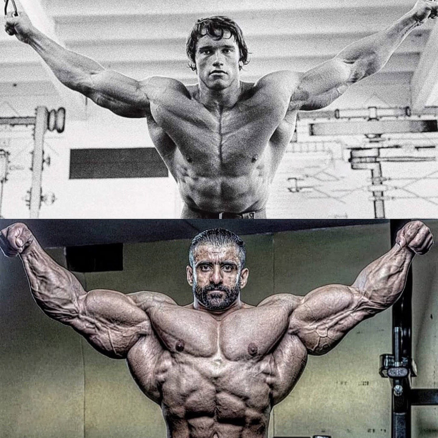 عکس | یک قاب تقریبا مشابه از آرنولد و هادی چوپان