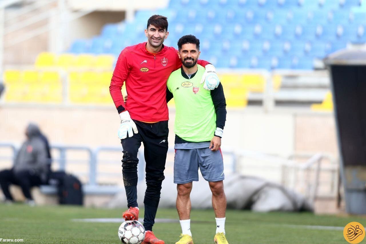 عکس | تغییر چهره گلر پرسپولیس جنجالی شد عکس | تغییر چهره گلر پرسپولیس جنجالی شد