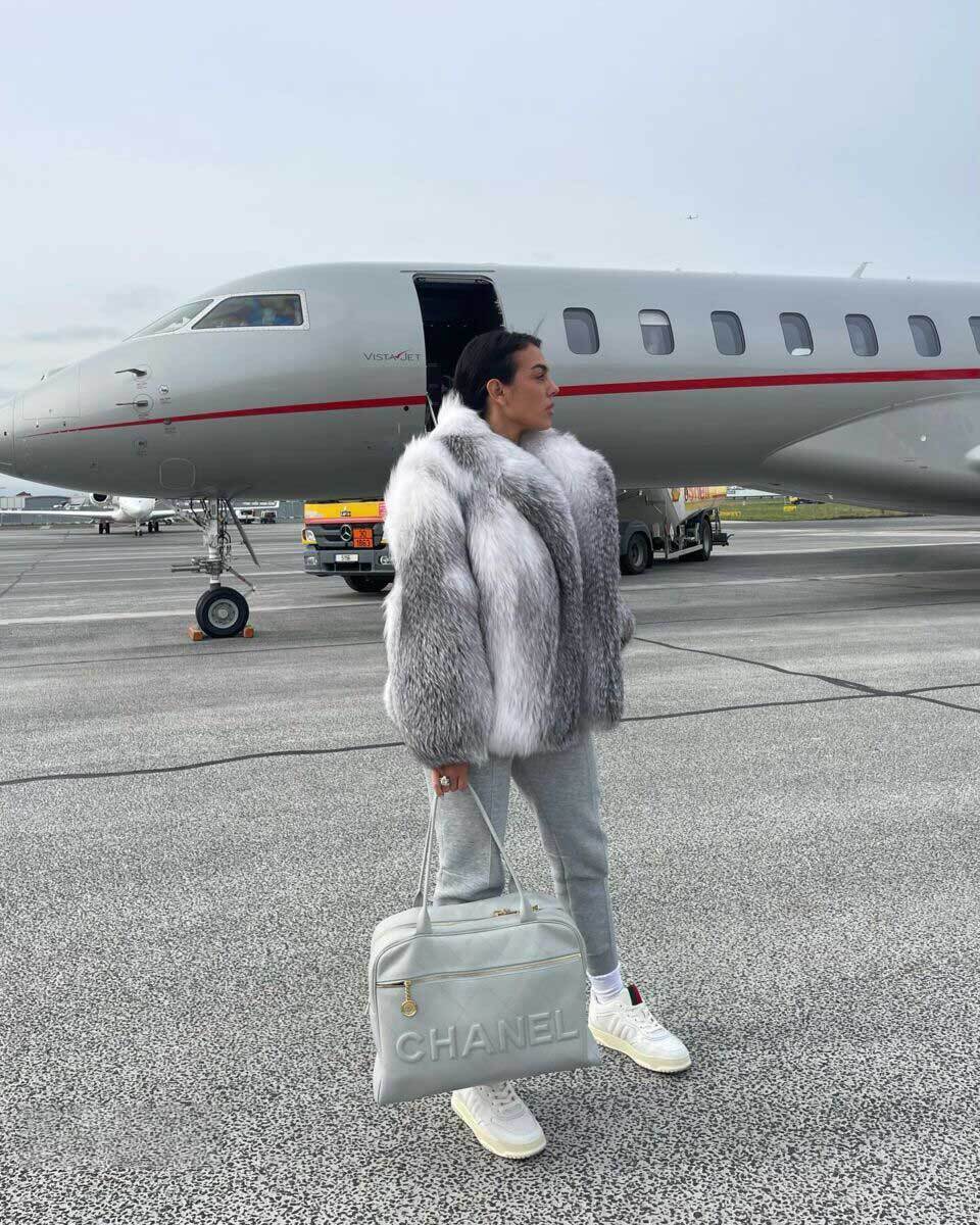 عکس | جورجینا رودریگس بچه‌های رونالدو را برداشت و به مقصد نامعلومی رفت !