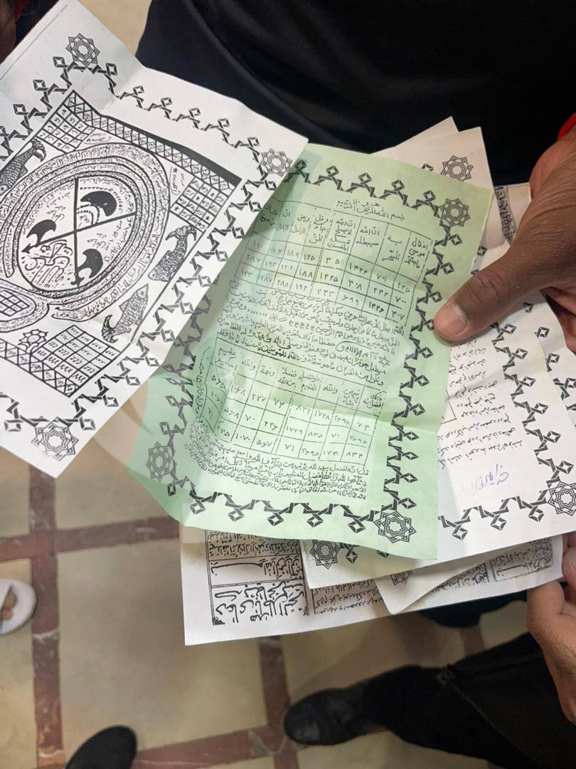 جادو و جنبل علیه پرسپولیس | وجود نوشته‌های عجیب در رختکن + عکس