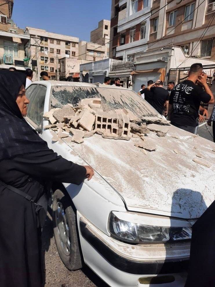 عکس | انفجار وحشتناک در یک ساختمان مسکونی در جنوب تهران
