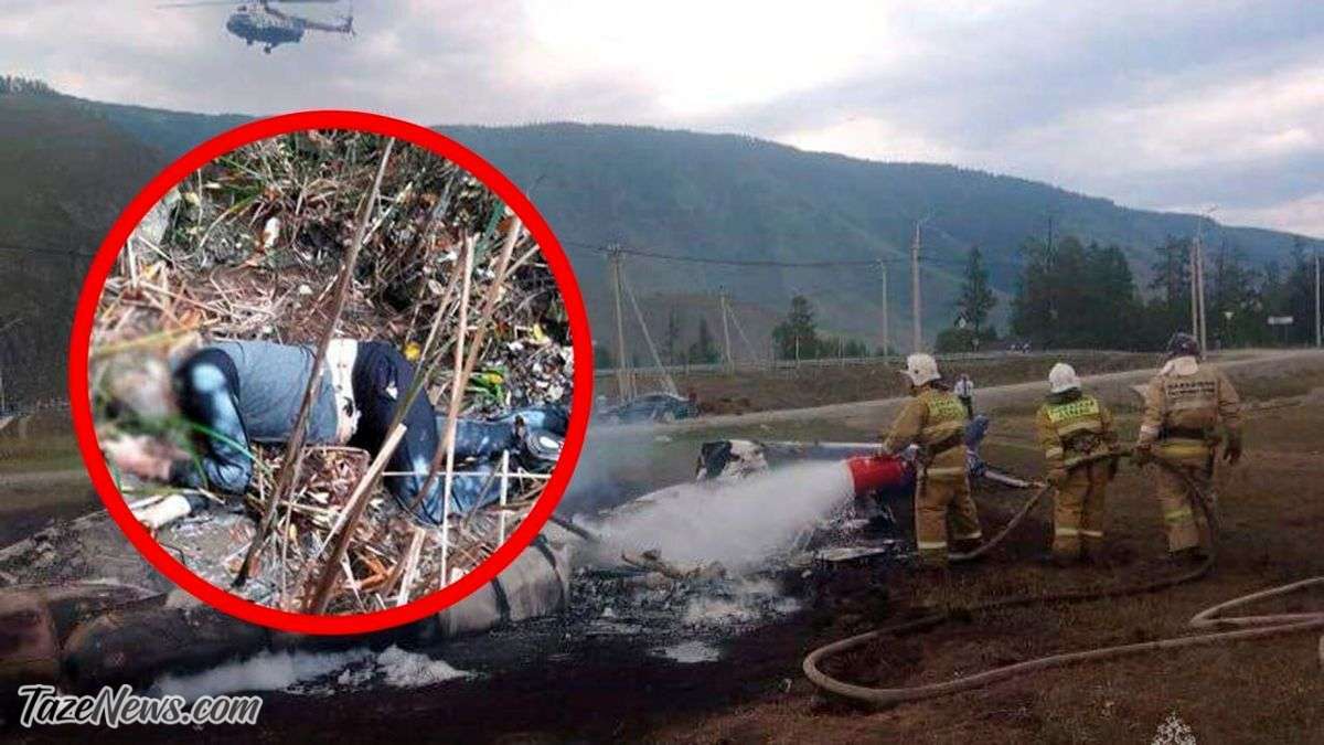 عکس | تصویر جنازه رهبر گروه واگنر پس از سقوط هواپیما