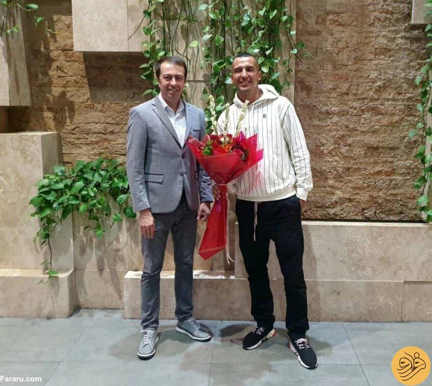 مهاجم سوئدی پرسپولیس وارد ایران شد + عکس مهاجم سوئدی پرسپولیس وارد ایران شد + عکس