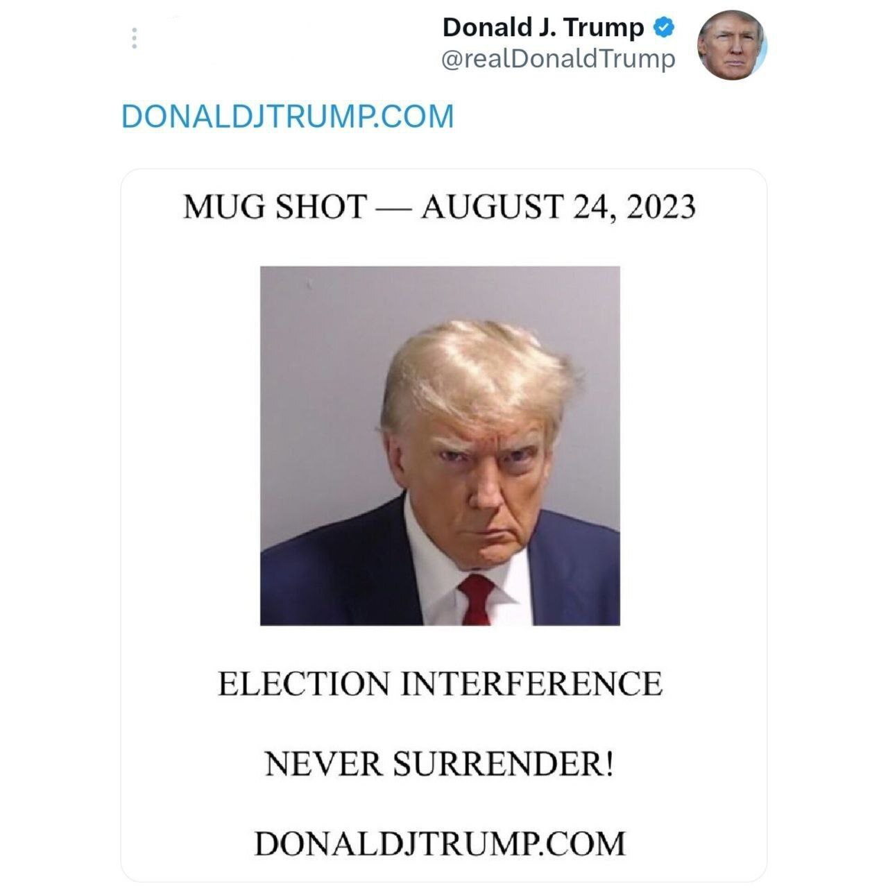 عکس | این اولین رئیسجمهوری است که از او عکس بازداشت گرفته میشود عکس | این اولین رئیسجمهوری است که از او عکس بازداشت گرفته میشود