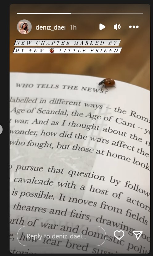 عکس | حرکت عجیب دنیز دایی دختر علی دایی سر کلاس درس