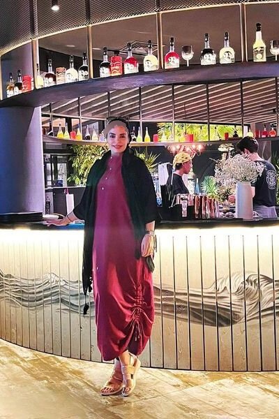 استایل جنجالی سپیده خداوردی در کیش