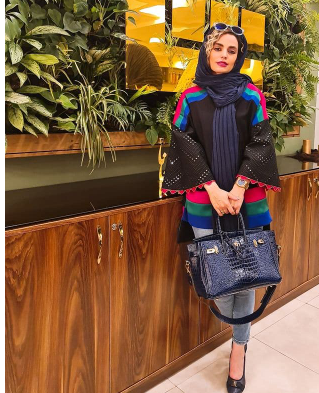 استایل جنجالی سپیده خداوردی در کیش