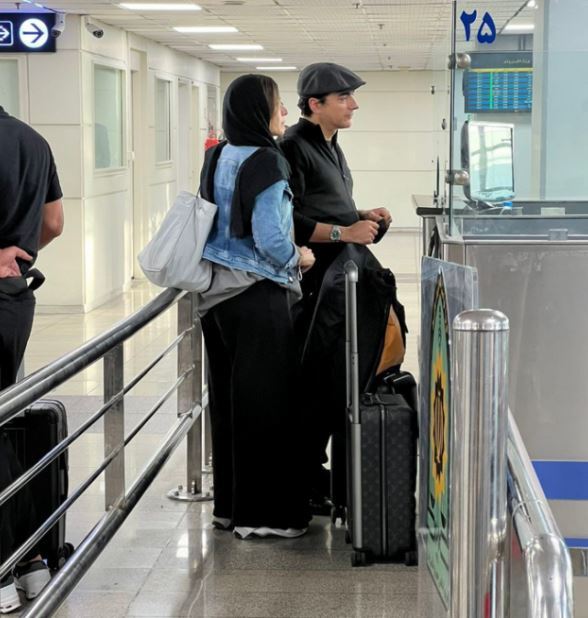 عکس لو رفته از سحر دولتشاهی و همایون شجریان