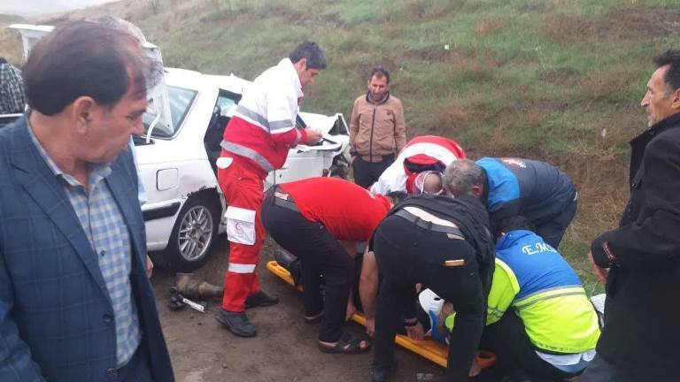 عکس | تصادف خونین در جاده مغان با ۷ کشته و زخمی عکس | تصادف خونین در جاده مغان با ۷ کشته و زخمی