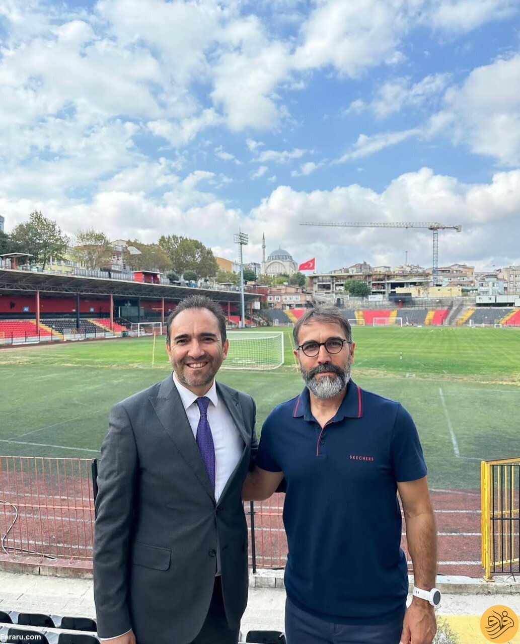 عکس | بازیکن پیشین پرسپولیس در ترکیه چه می‌کند ؟