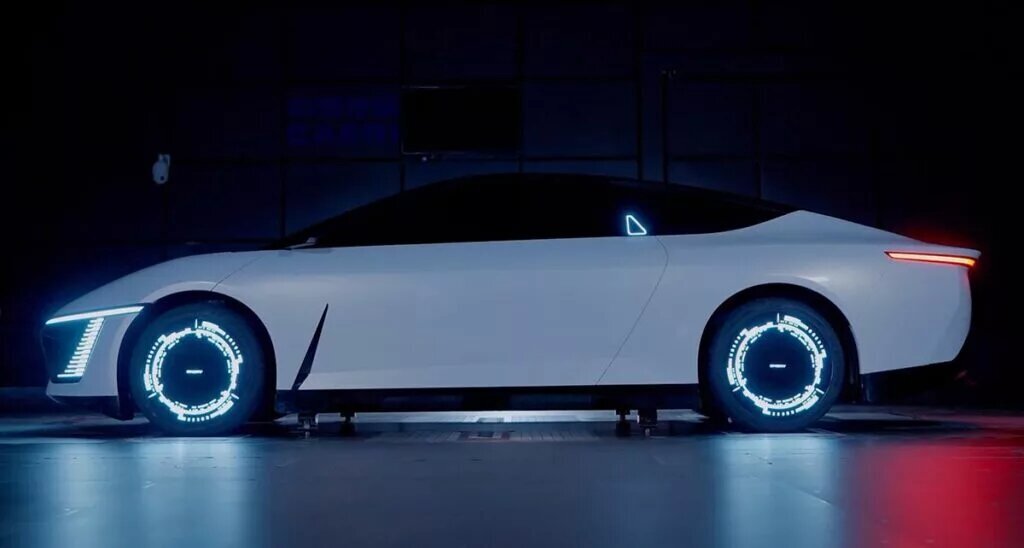 عکس | شاهکار چین ، آیرودبنامیک‌ترین خودروی جهان