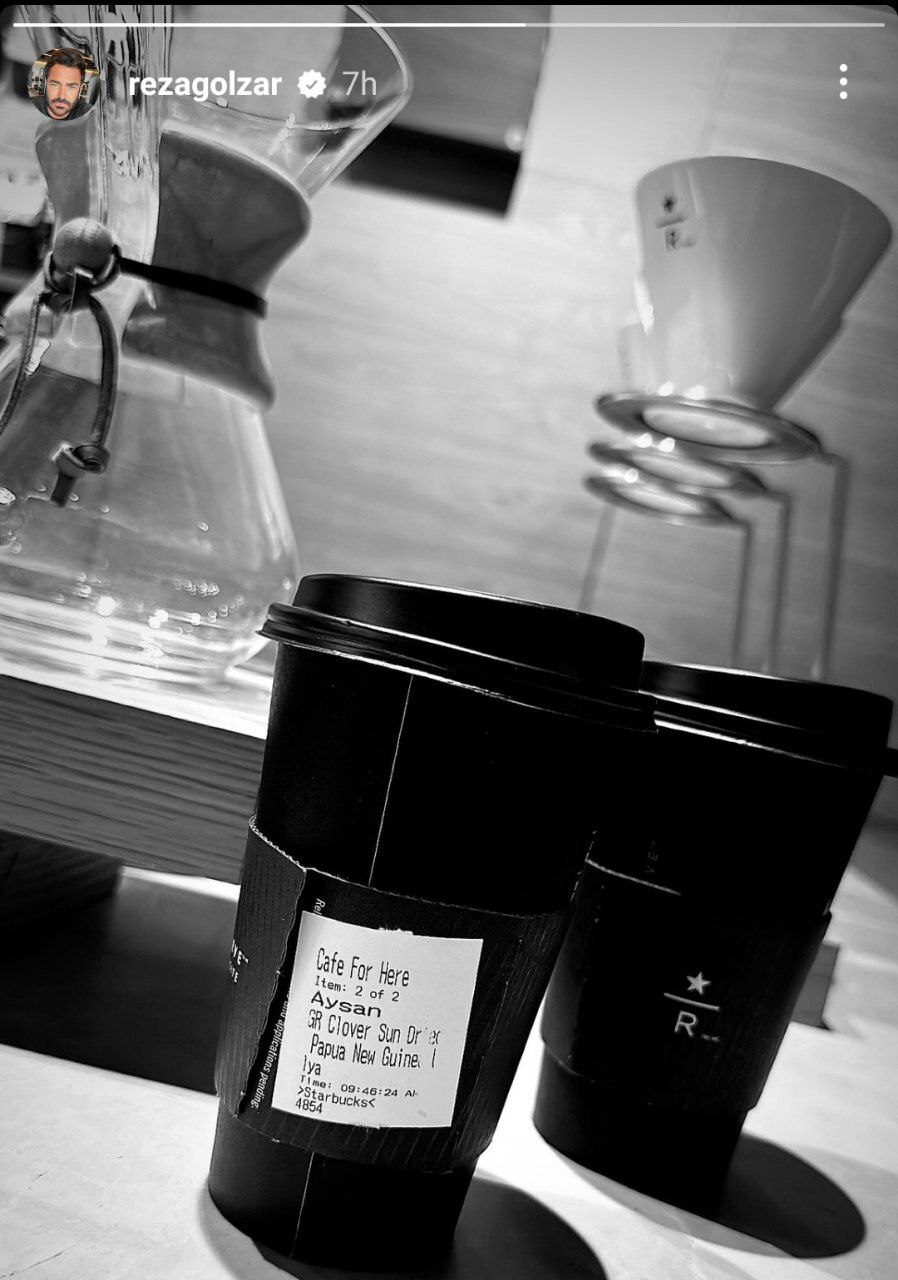 عکس | تفریح ۲ نفره رضا گلزار و همسرش