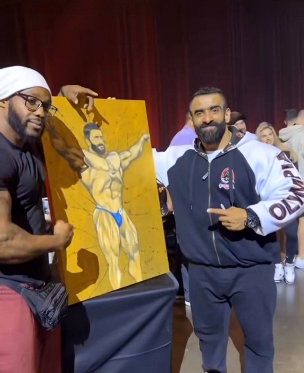 عکس | هدیه تماشایی حامی آمریکایی به هادی چوپان