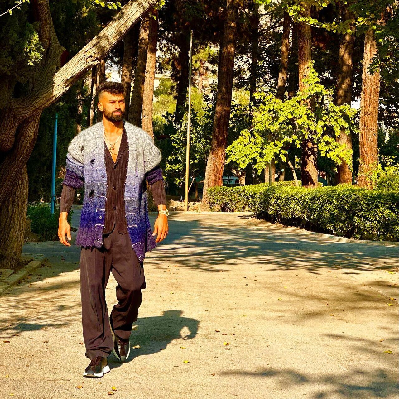 عکس| رامین رضاییان با استایل جدیدش کولاک کرد عکس| رامین رضاییان با استایل جدیدش کولاک کرد