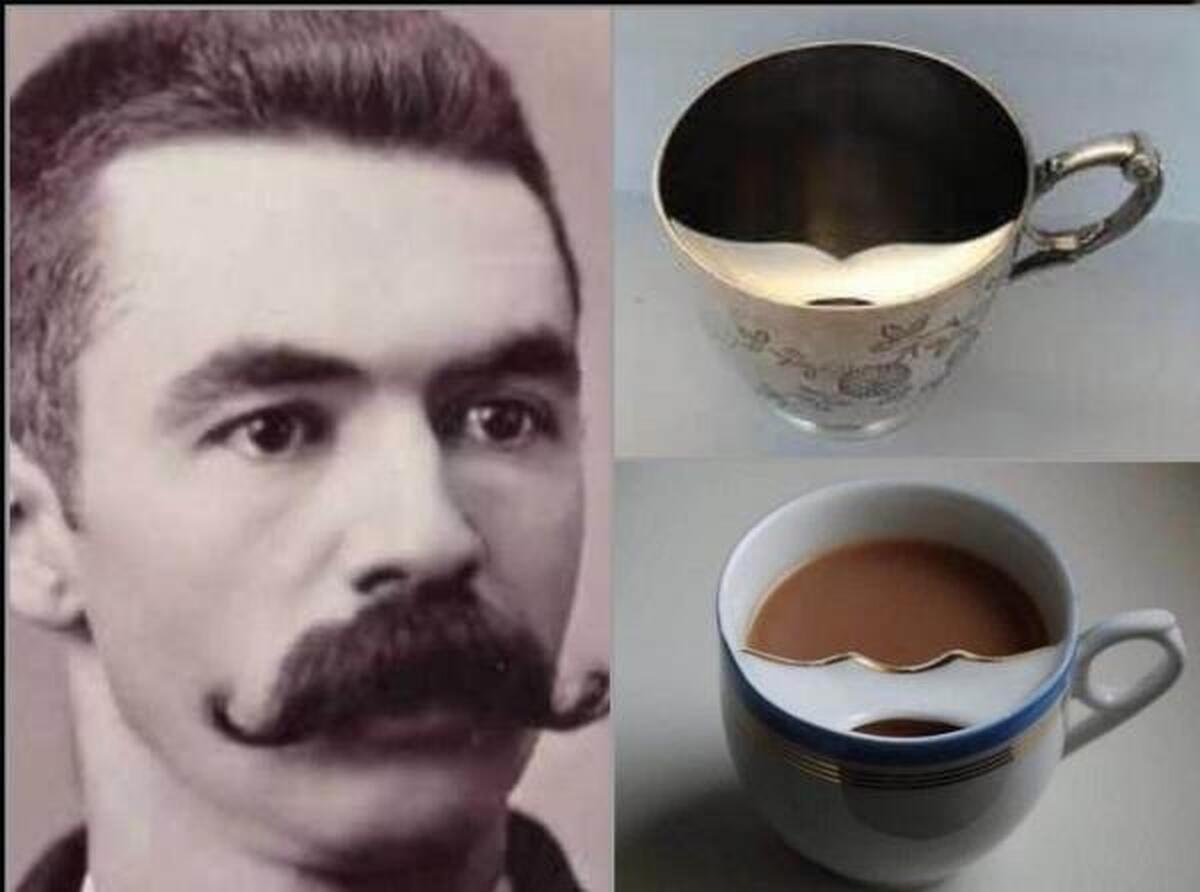 عکس | فنجان ضد سبیل اختراع عصر ویکتوریایی