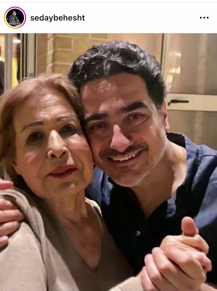 عکس | همایون شجریان در آغوش این زن جنجال آفرید