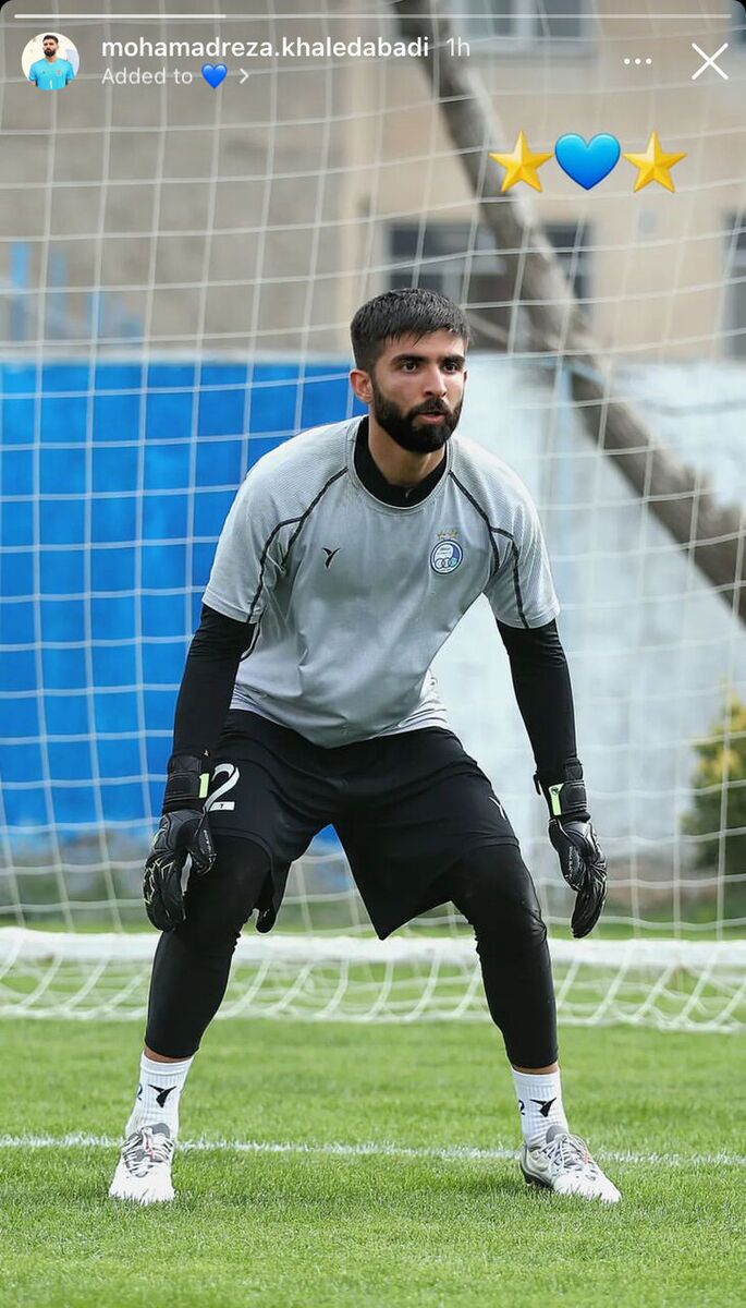 عکس‌ | واکنش معنادار ملی‌پوش استقلال به شایعه جدایی