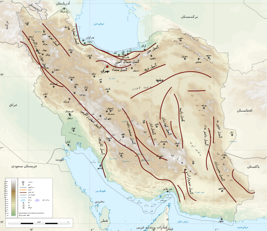 وضعیت عجیب ایران روی گسلهای زلزله وضعیت عجیب ایران روی گسلهای زلزله