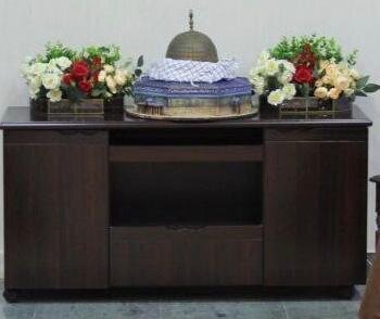 عکس/ دکوری تامل‌برانگیز در محل دیدار رهبران مقاومت لبنان و فلسطین