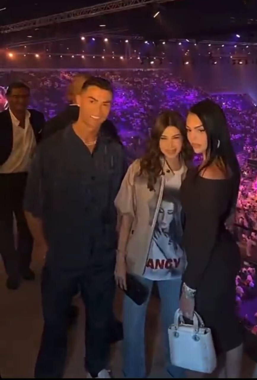 عکس| مهمانی مشترک نانسی عجرم با رونالدو و جورجینا