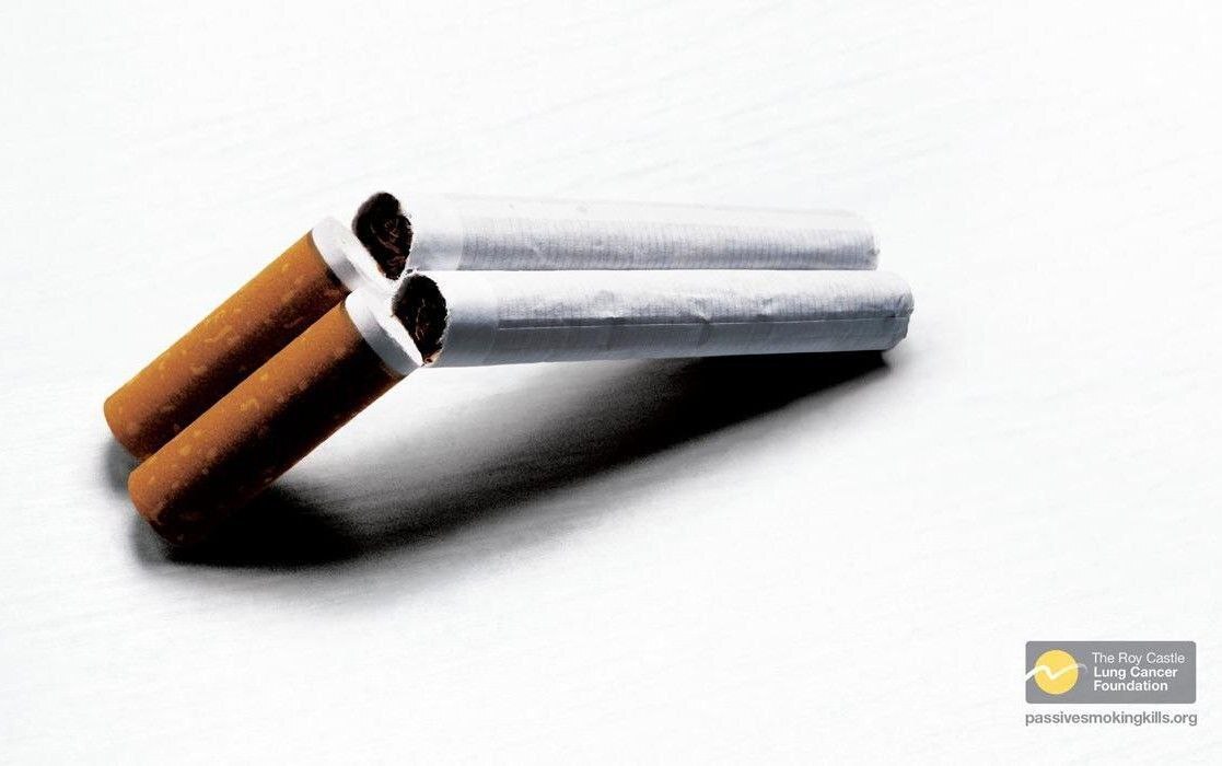 عکس | خلاقیت تبلیغی درباره سیگار سوژه شد