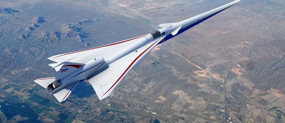 پرنده شگفت‌انگیز ناسا دیوار صوتی را در سکوت می‌شکند/ عکس