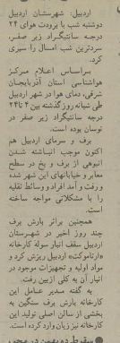 عکس | اردببل یخ زد