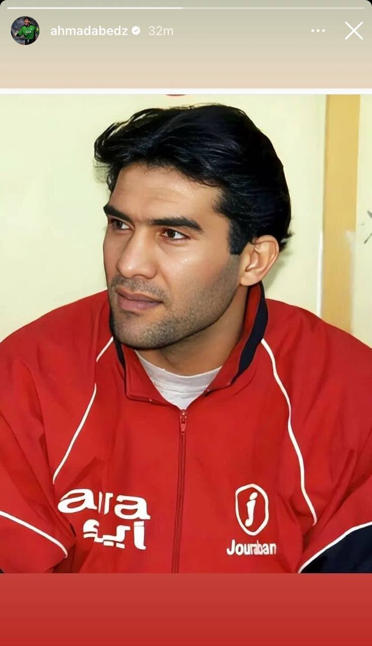 استوری جنجالی عقاب آسیا با لباس قرمزرنگ پرسپولیس + عکس