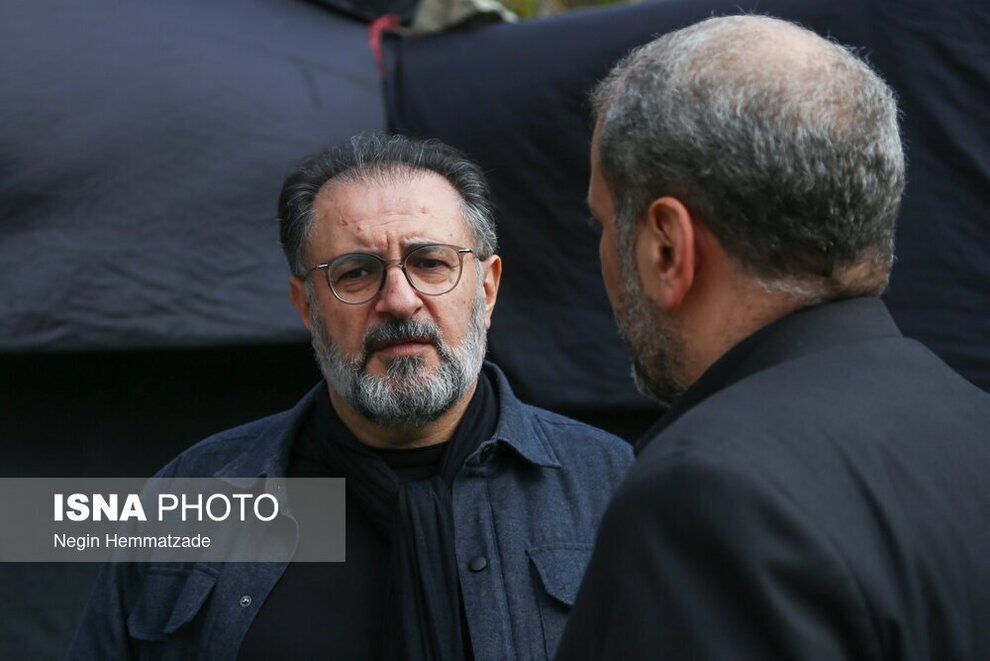 عکس | مراسم تشییع پروانه معصومی | هنرمندان و چهره‌ها نیامدند