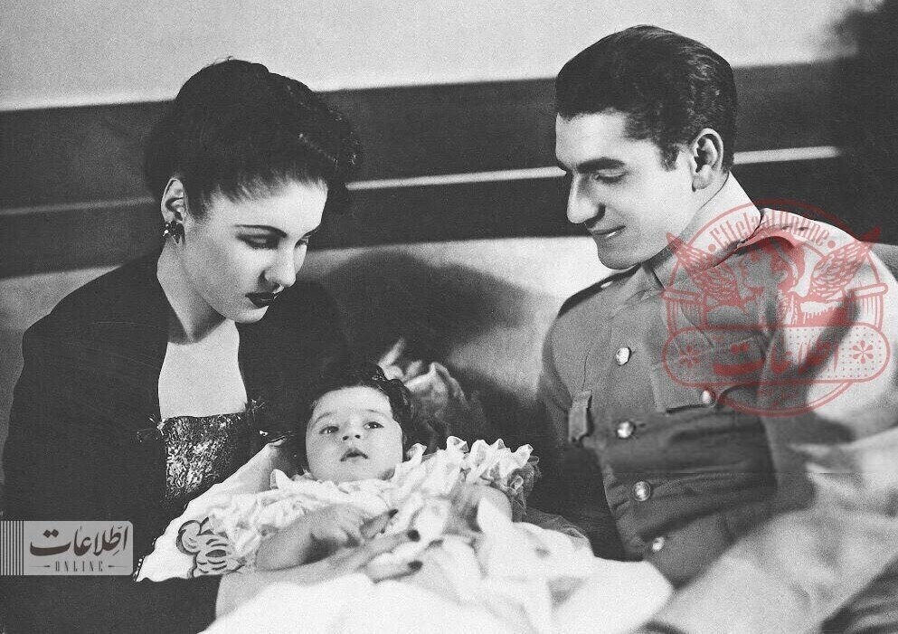عکس | تصویر دیده‌نشده از فوزیه و دختر محمدرضا پهلوی