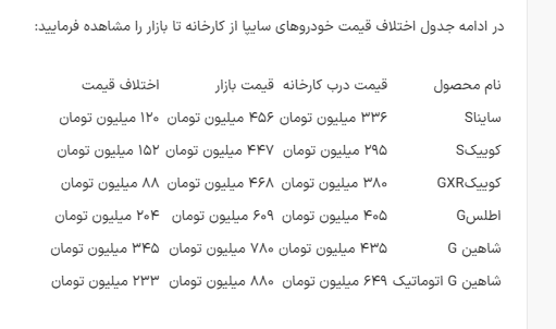 رانت ۳۴۵ میلیون تومانی در انتظار خریداران این خودرو سایپا