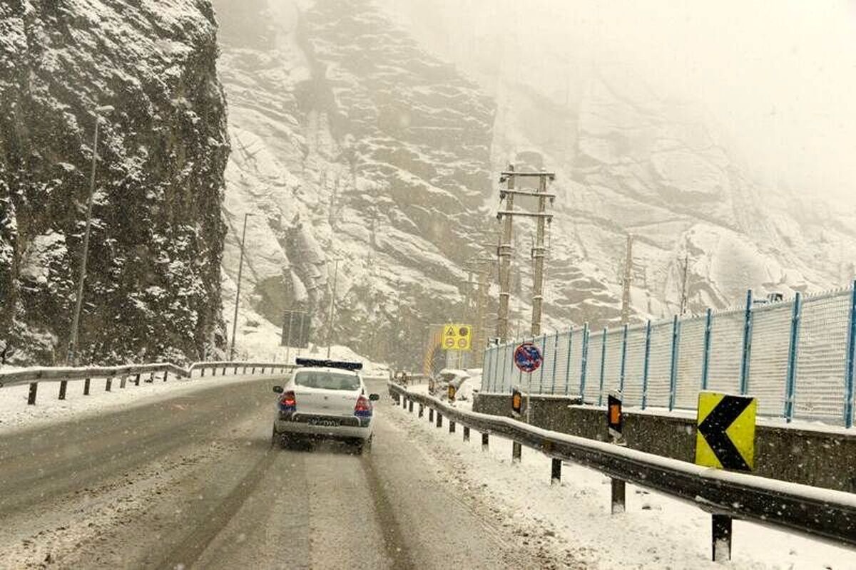 بارش برف و باران در ۶ استان | رانندگان احتیاط کنید