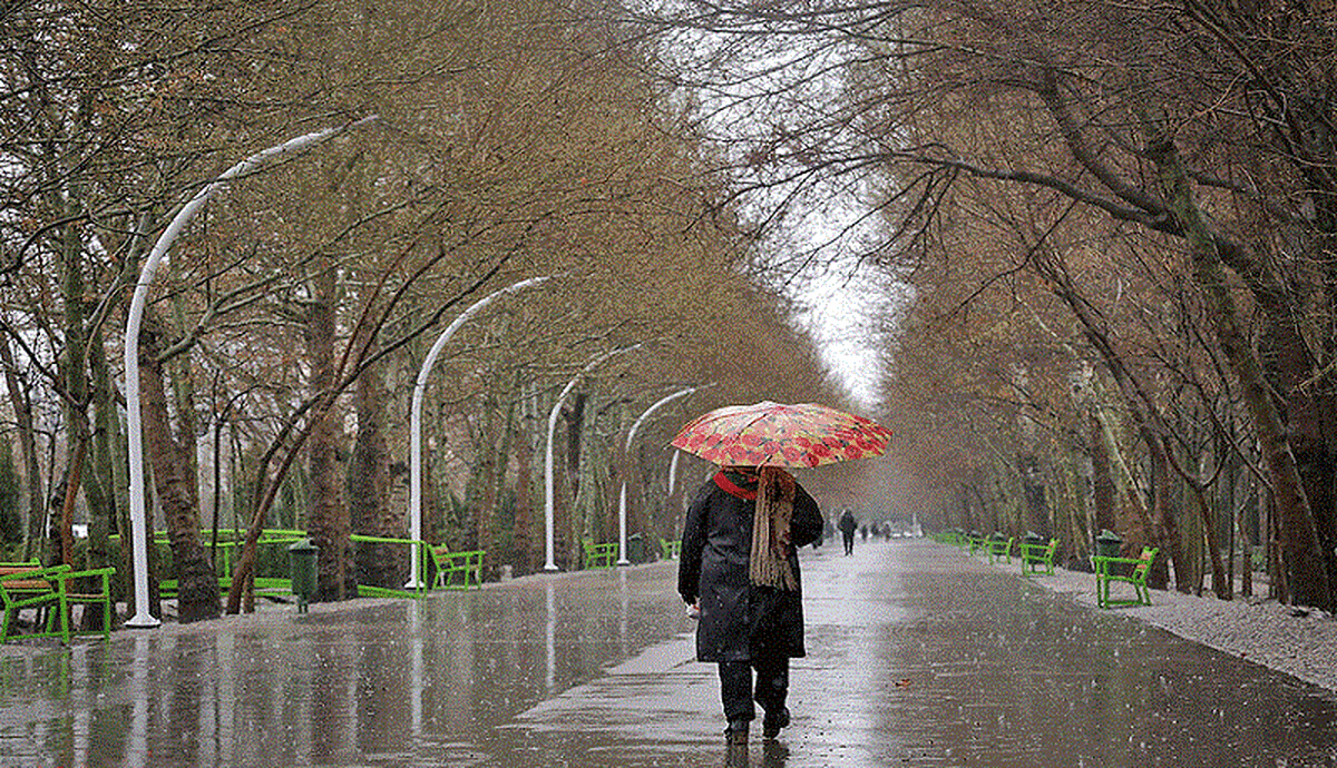 وضعیت دمای هوای تهران امروز چهارشنبه ۱۲ دی | تداوم فعالیت سامانه بارشی