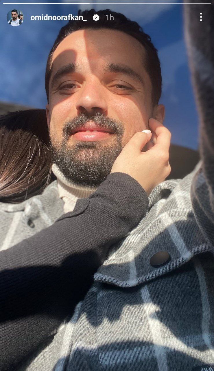 عکس | امیدو نورافکن با این عکس عاشقانه خبر از ازدواجش داد! عکس | امیدو نورافکن با این عکس عاشقانه خبر از ازدواجش داد!