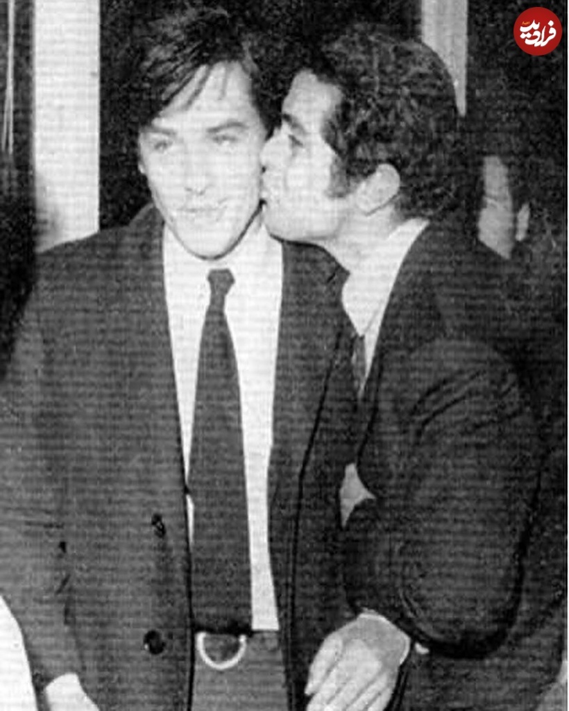 عکس | تصاویری جذاب از قرار دوستانه بهروز وثوقی در کنار ستاره سینمای جهان در آن سال ها!