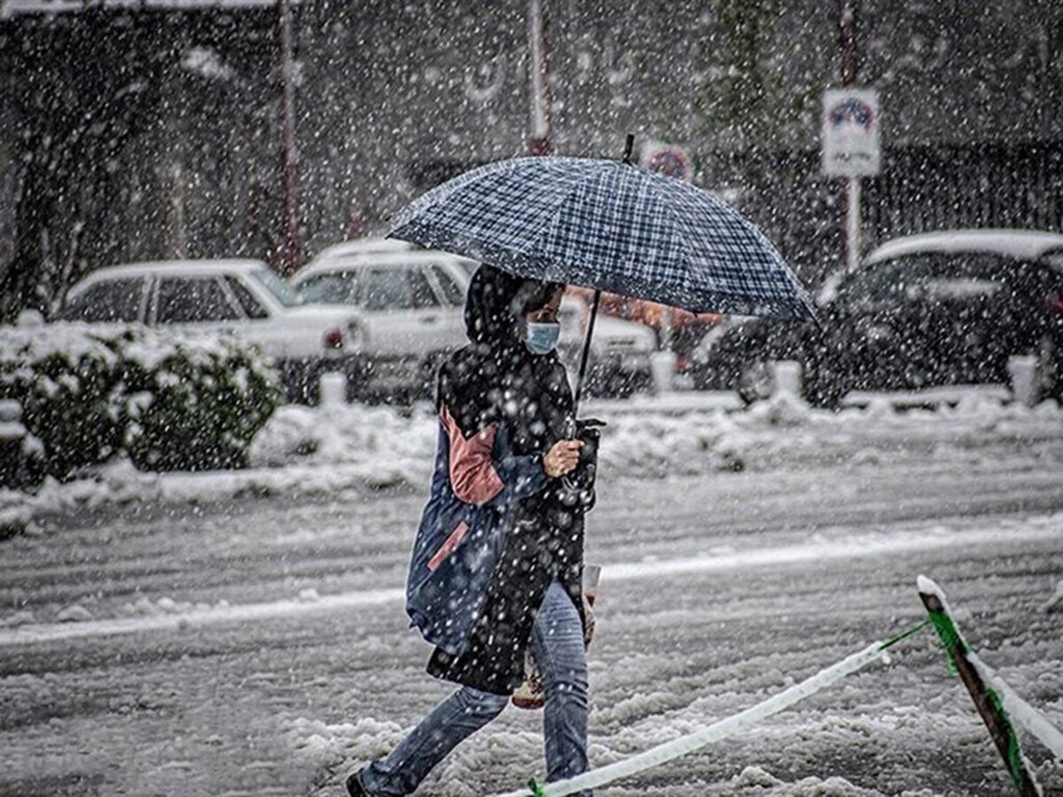 تداوم بارش برف و باران در ۱۳ استان تا جمعه ۲۸ دی