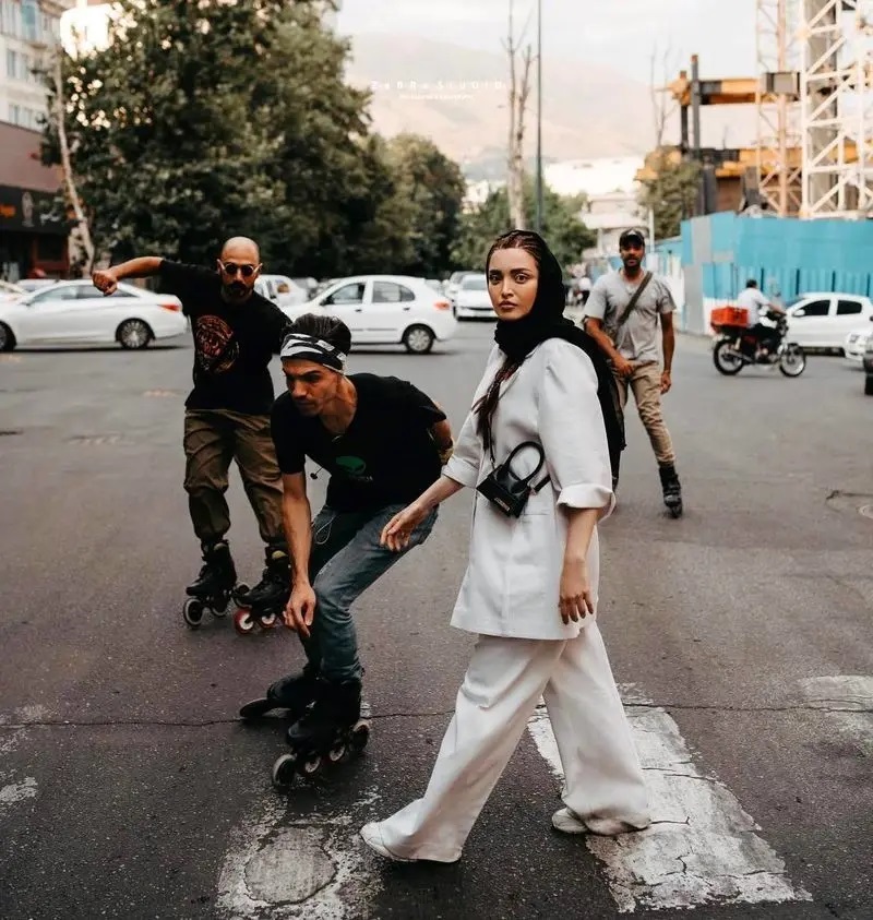 عکس | بهنوش طباطبایی با این استایل و آرایش متفاوت چشم ها را به خود خیره کرد!