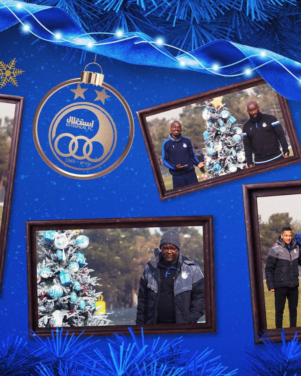 جشن کریسمس باشگاه استقلال