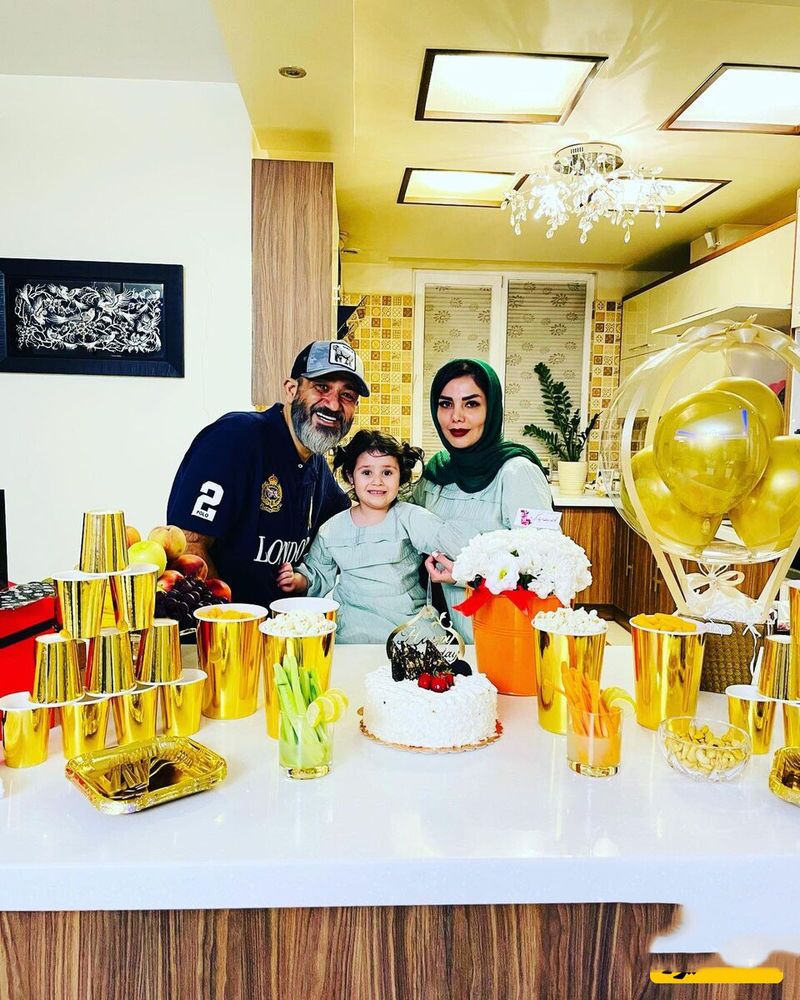 عکس | مهران غفوریان برای عشقش جشن تولد گرفت!