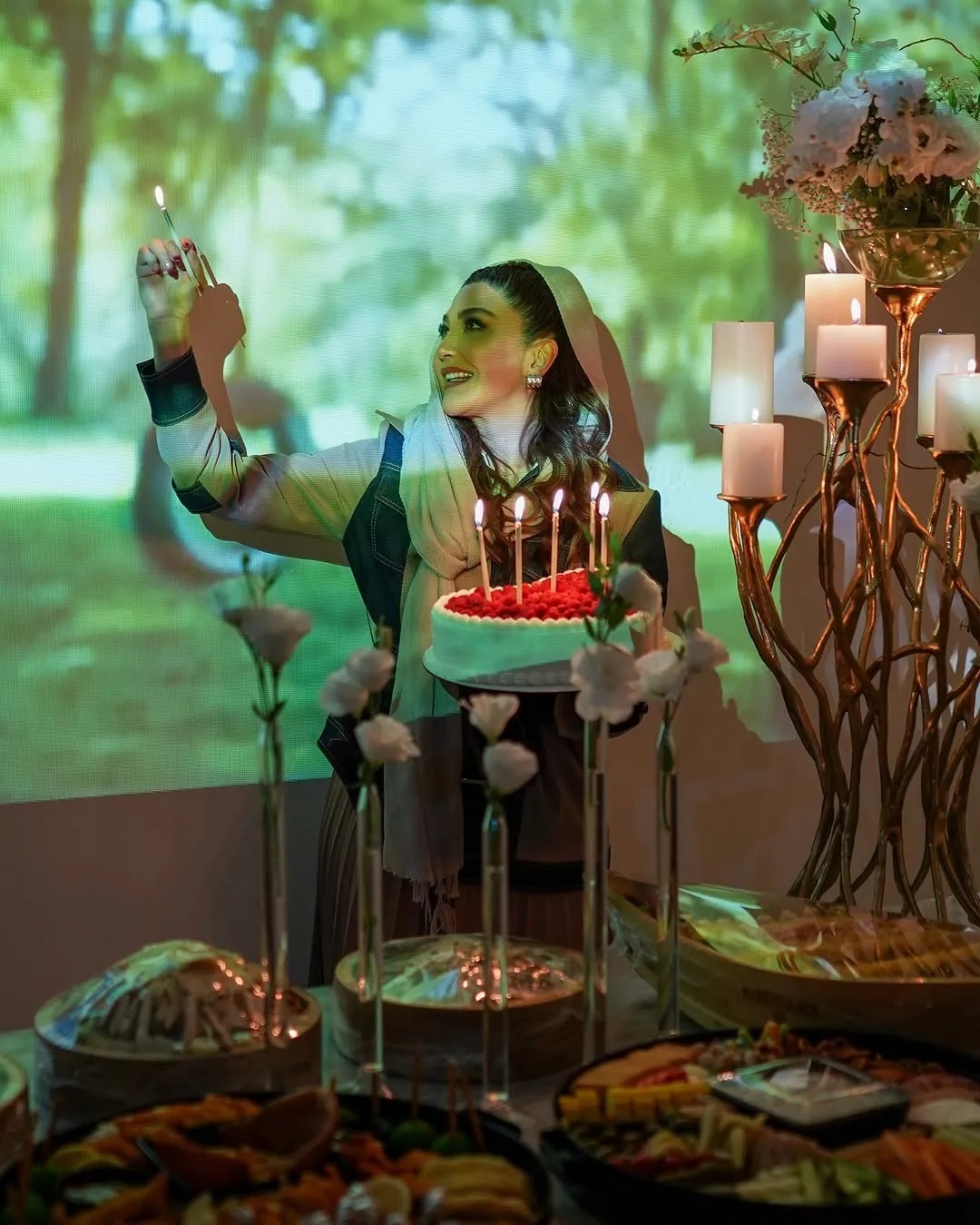 عکس | جشن تولد شیک و لاکچری مریم معصومی!