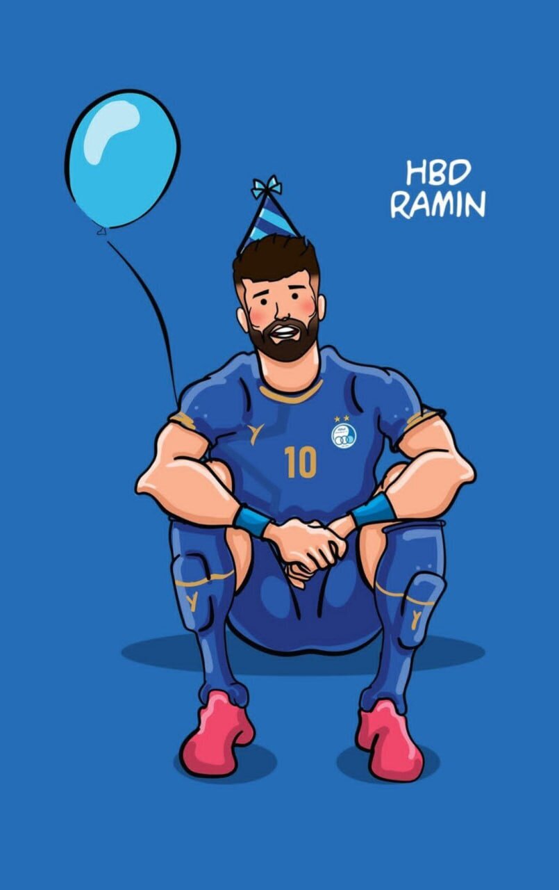 عکس | تبریک خاص و منحصر‌به‌فرد باشگاه استقلال برای تولد رامین رضاییان