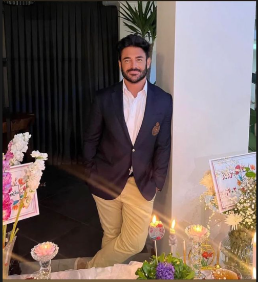 عکس | سفره هفت سینی که همسر گلزار در منزلشان چید!