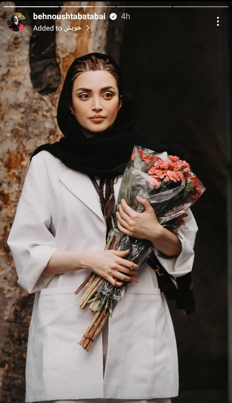 عکس | تیپ جدید و بهاری بهنوش طباطبایی با مو‌های بافته جذاب!