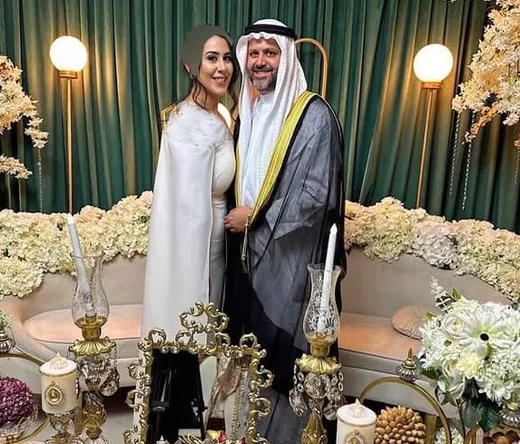 عکس | نوه مهستی زن مرد ثروتمند عرب شد