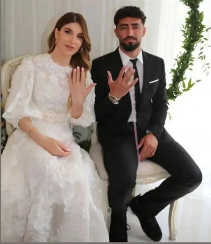 سوپر مدل جذاب ترک عروس استقلالی ها شد + عکس