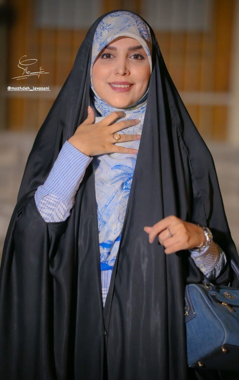 عکس | استایل قابل توجه مژده لواسانی در کاخ سعدآباد