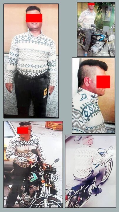 سارق طلا‌های کودکان در شرق تهران دستگیر شد + عکس